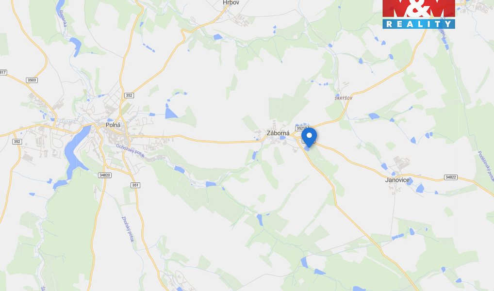 Prodej stavebního pozemku 970 m², Záborná – náhled fotky 3