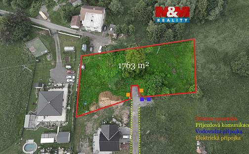 Prodej stavebního pozemku 1 763 m², Damníkov, okres Ústí nad Orlicí