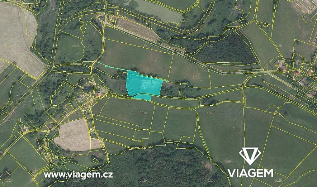 Prodej pole 13 497 m², Jablonné v Podještědí – náhled fotky 2