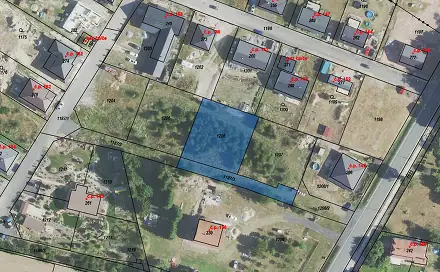 Prodej stavebního pozemku 1 262 m², Zavidov, okres Rakovník