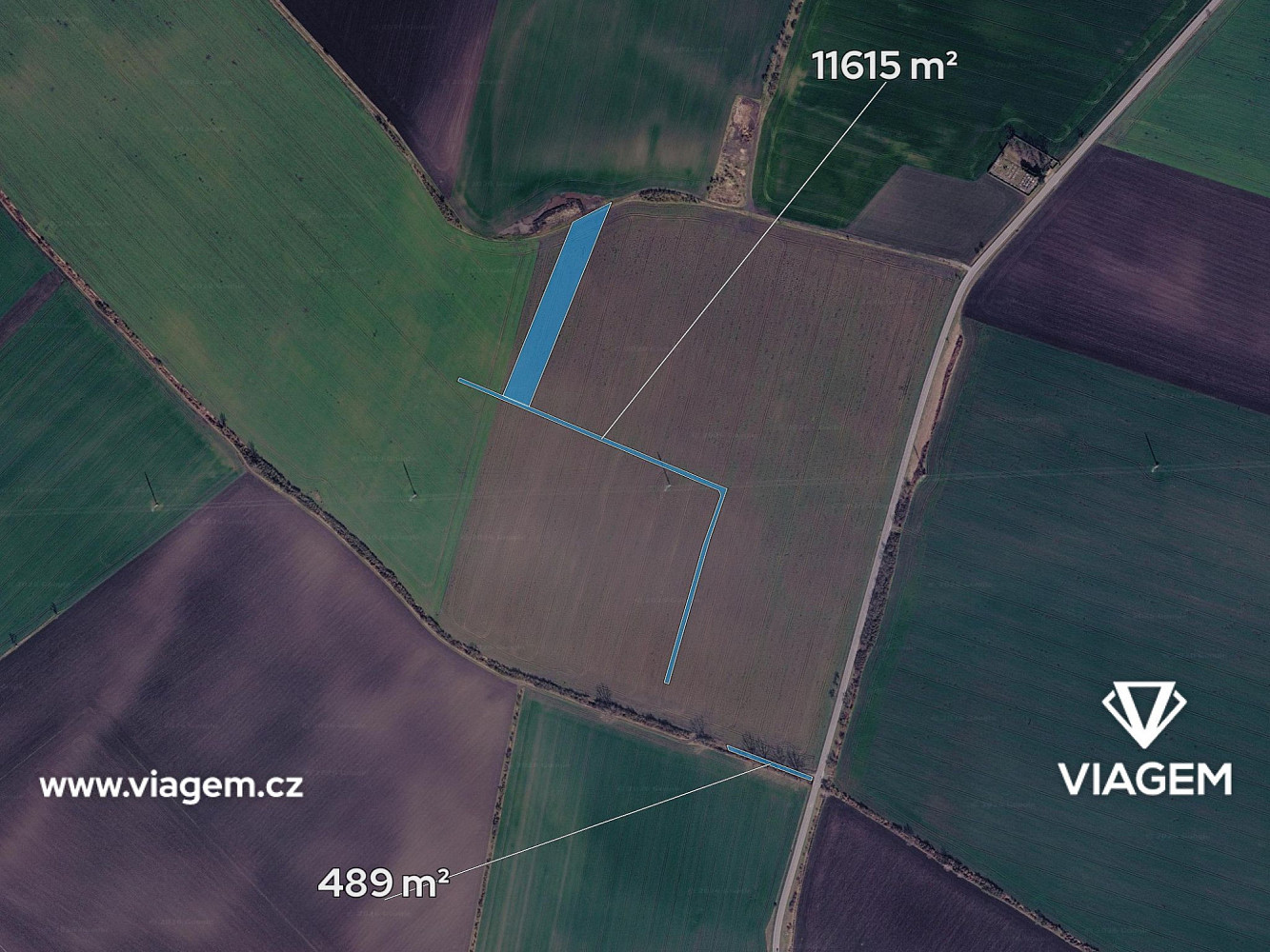 Prodej pole 4 389 m² – fotografie 2