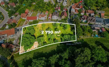 Prodej stavebního pozemku 2 790 m², Žaboskřeky, Valašské Klobouky, okres Zlín