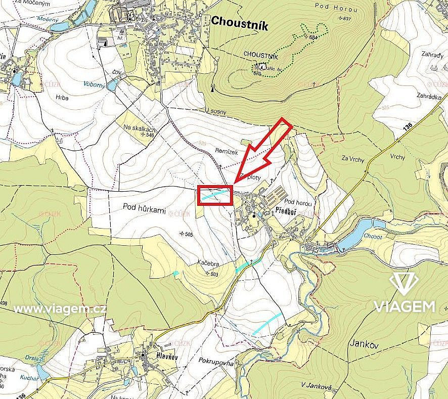 Pole 3 219 m², Podíl 13 % o výměře 402 m² – pohled 5