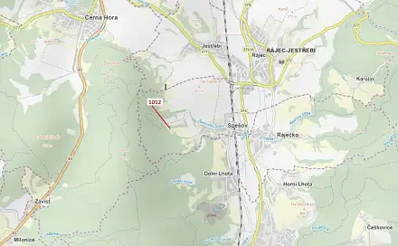 Dražba lesa 500 m², Spešov