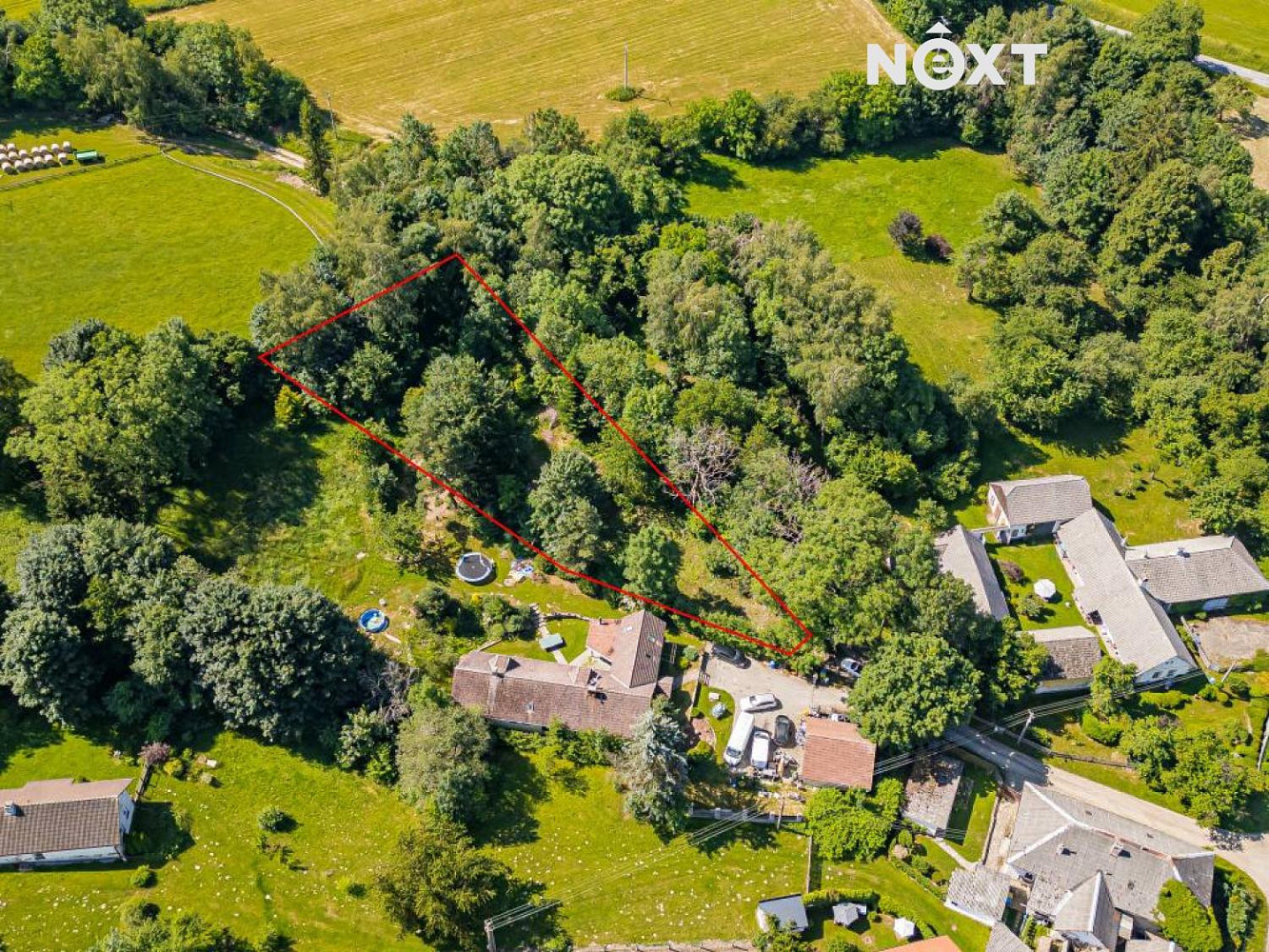 Prodej stavebního pozemku 1 277 m²