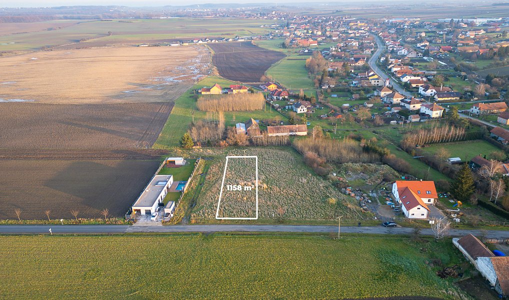 Prodej stavebního pozemku 1 158 m², Dolní Ředice – náhled fotky 5
