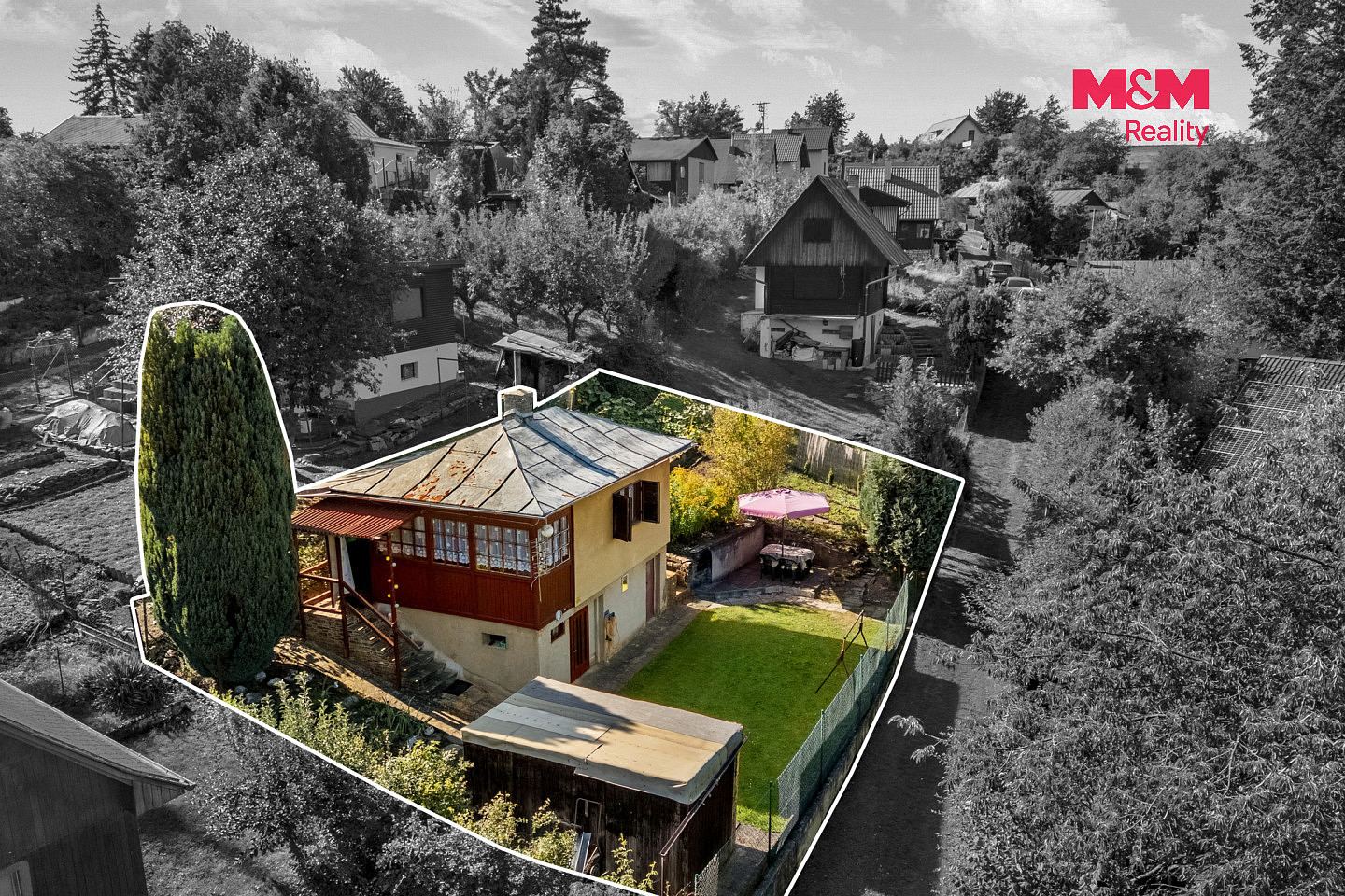 Prodej chaty/chalupy 36 m² s pozemkem 263 m² – fotografie 2