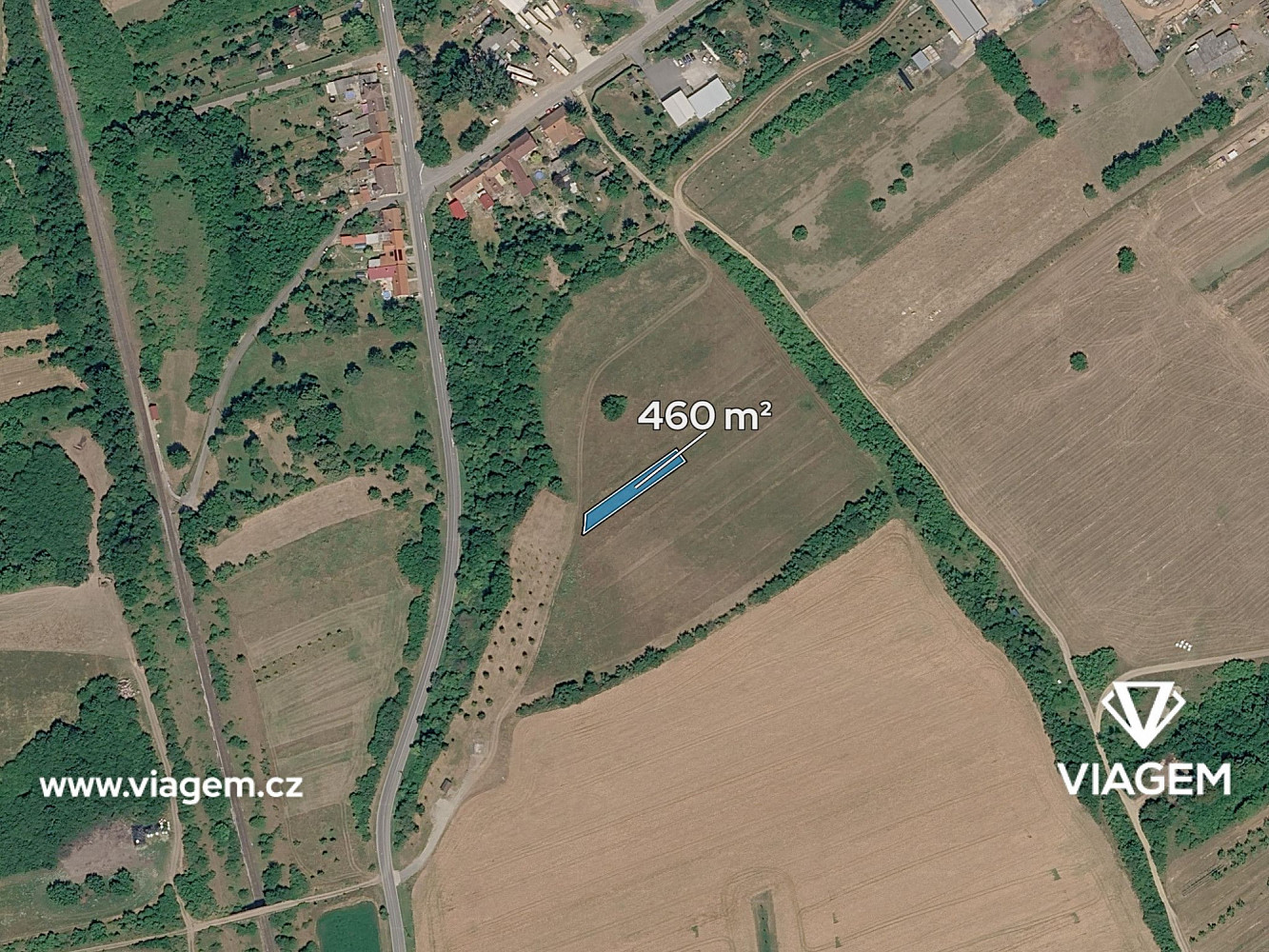Prodej pole 460 m² — photo 2