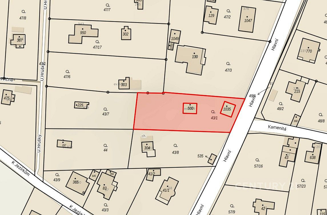 Prodej stavebního pozemku 1 309 m² – fotografie 2