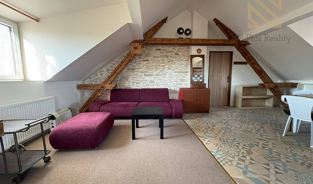 Pronájem bytu 1+kk, 48 m², Litoměřice, Černiv