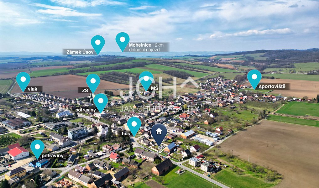 Prodej stavebního pozemku 722 m², Troubelice – náhled fotky 3