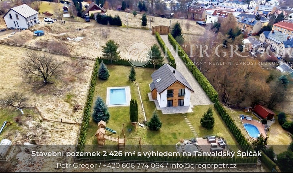 Prodej stavebního pozemku 2 426 m², Tanvald – náhled fotky 3