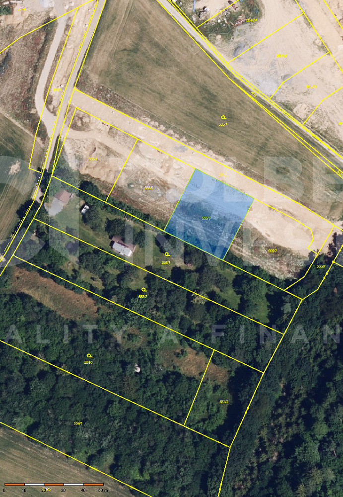 Prodej stavebního pozemku 1 178 m² – pohled 3