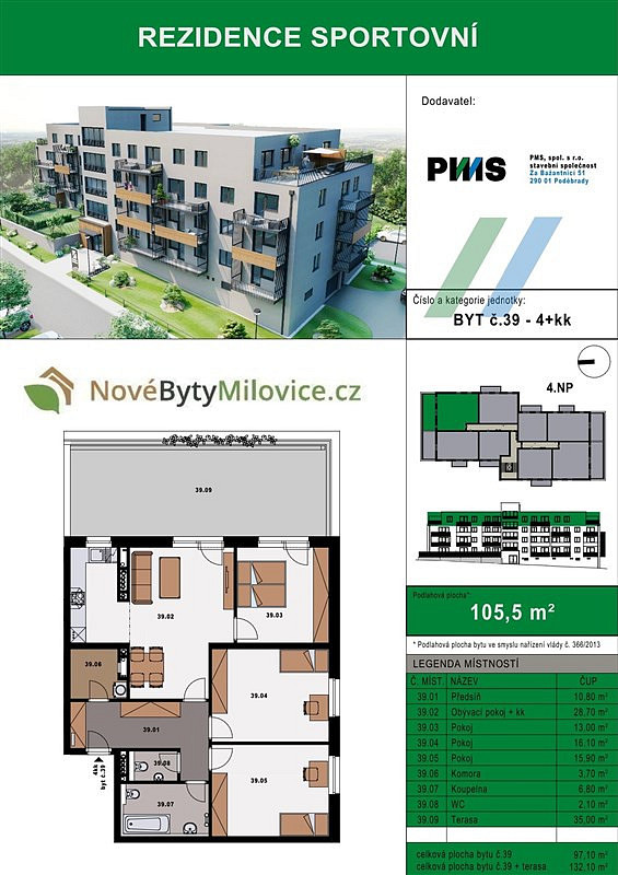 Prodej bytu 4+kk 132 m² — photo 3