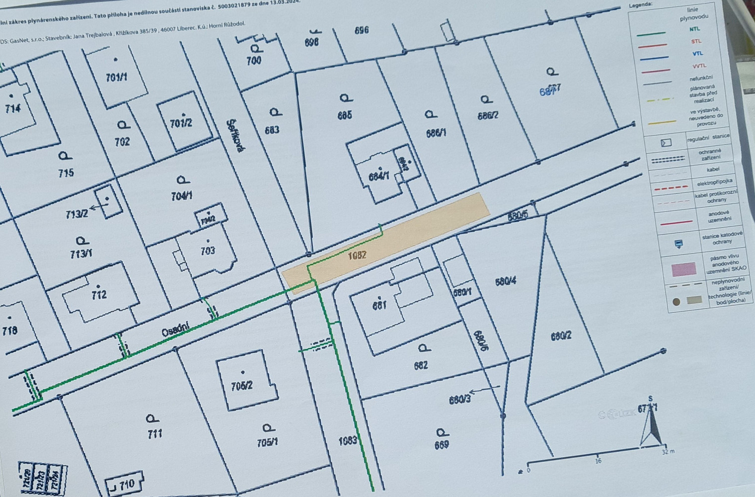 Prodej stavebního pozemku 400 m² - Widok 4