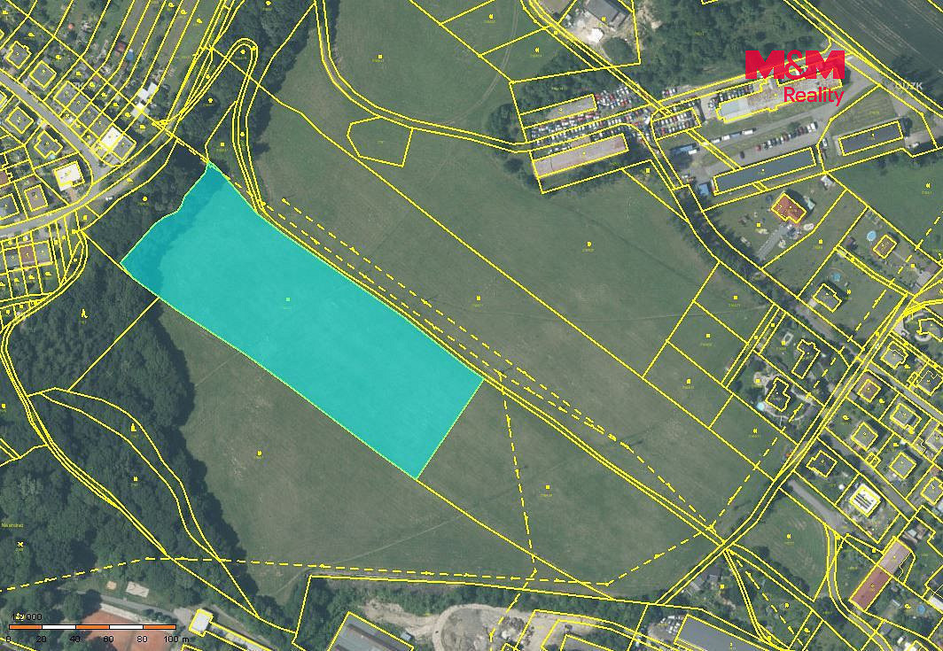 Prodej stavebního pozemku 4 600 m² – fotografie 3