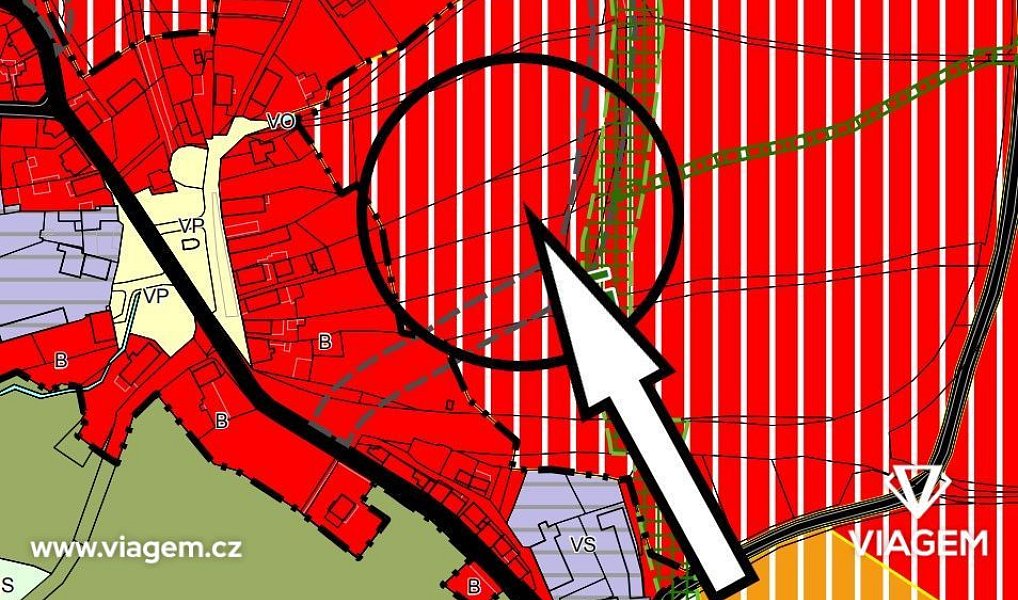 Prodej stavebního pozemku 740 m², Dubí – náhled fotky 4