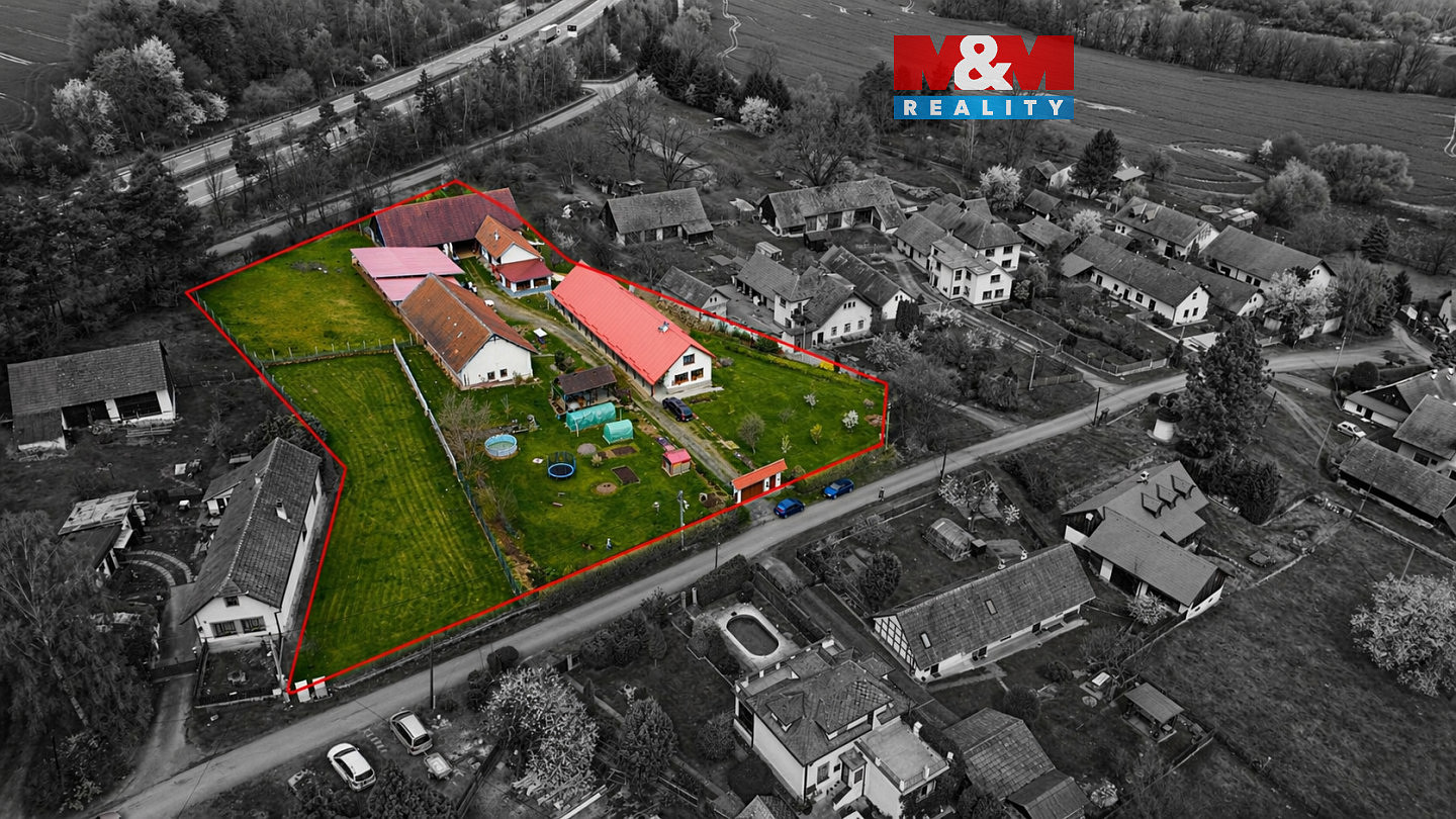 Prodej domu 158 m² s pozemkem 6 381 m²
