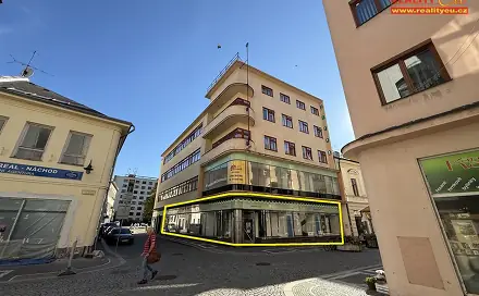 Pronájem obchodních prostor 169 m², Krámská, Náchod