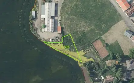 Dražba louky 1 561 m², Řehlovice