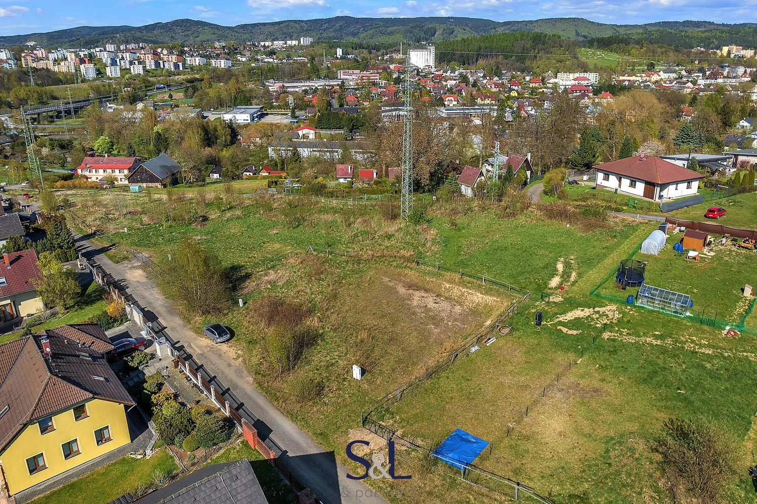 Prodej stavebního pozemku 500 m² - Widok 6