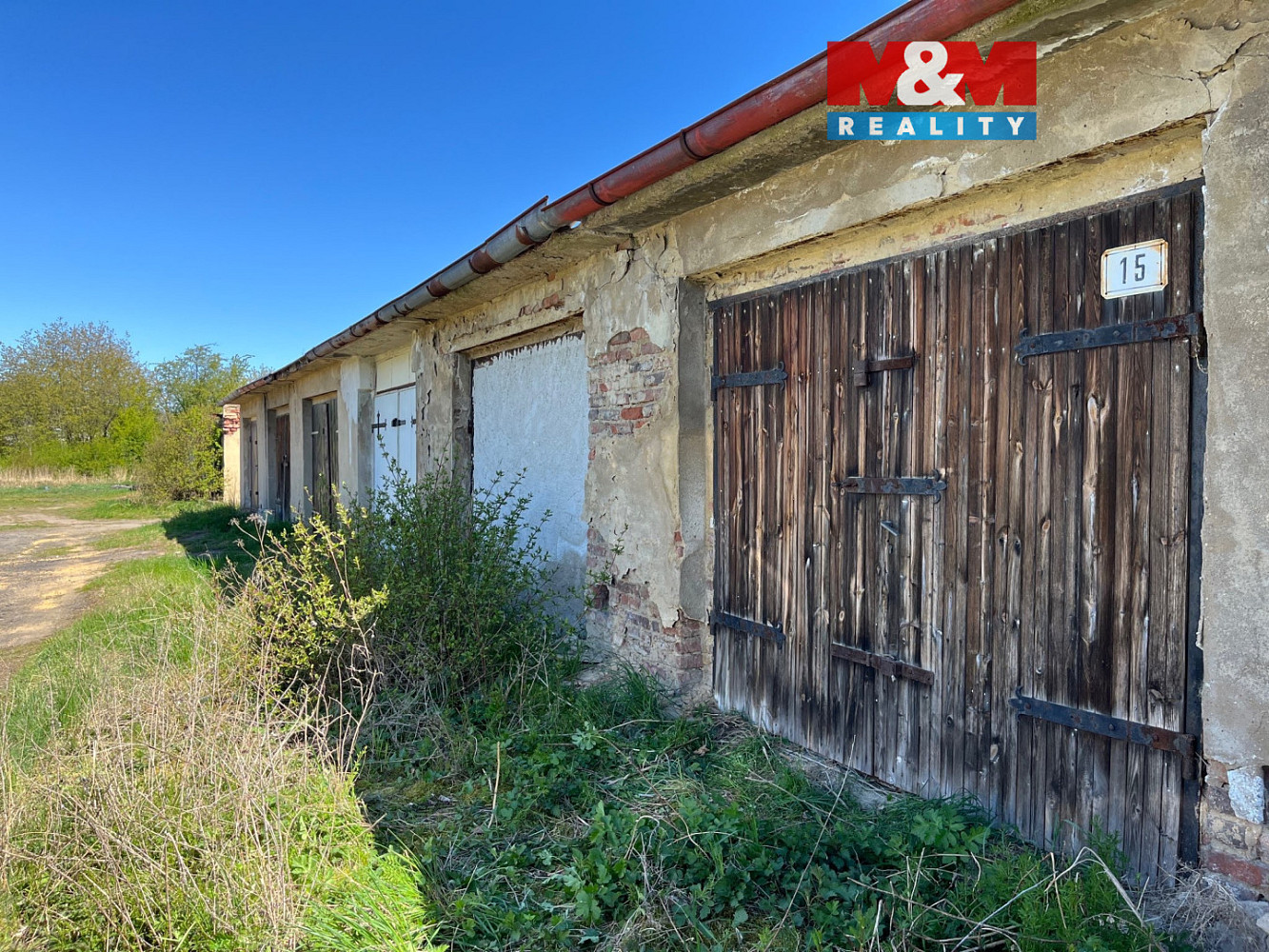 Prodej 2 garáží, 50 m2, hostomice, ul. havlíčkova