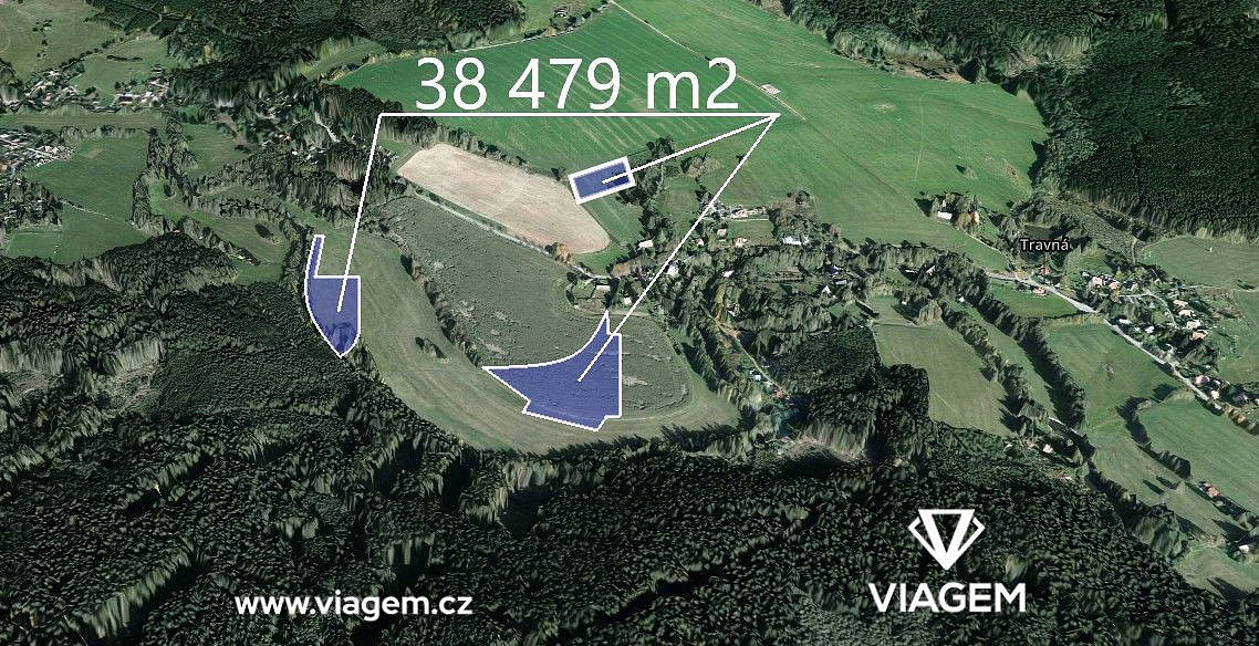 Prodej pole 801 m²
