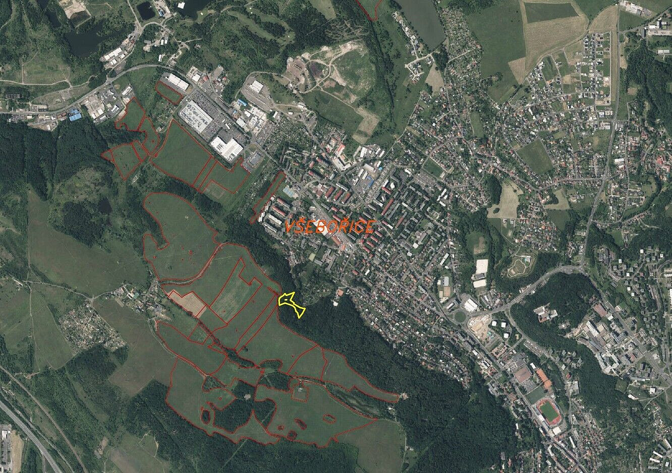 Prodej pozemku 7 064 m² – fotografie 5