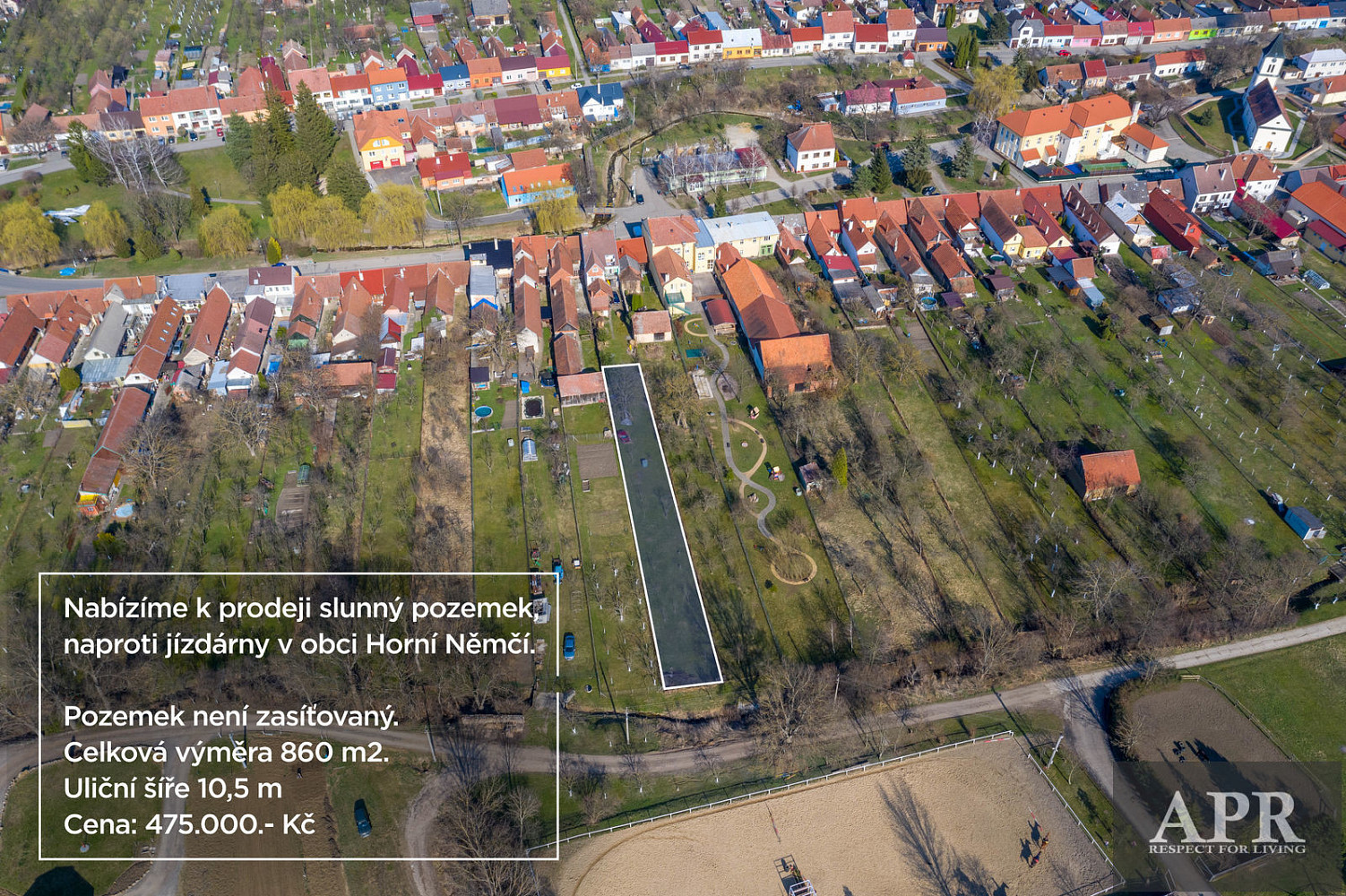 Prodej zahrady 860 m²