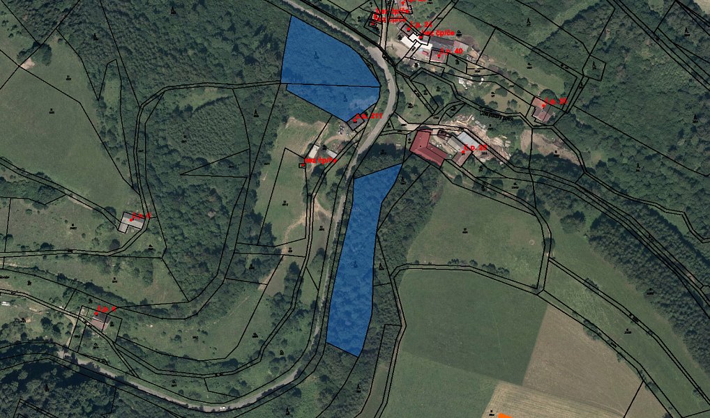 Prodej lesa 164 m², Cotkytle – fotka 1 z 3