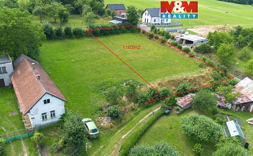 Prodej stavebního pozemku 1 163 m², Kamenná Lhota, okres Havlíčkův Brod