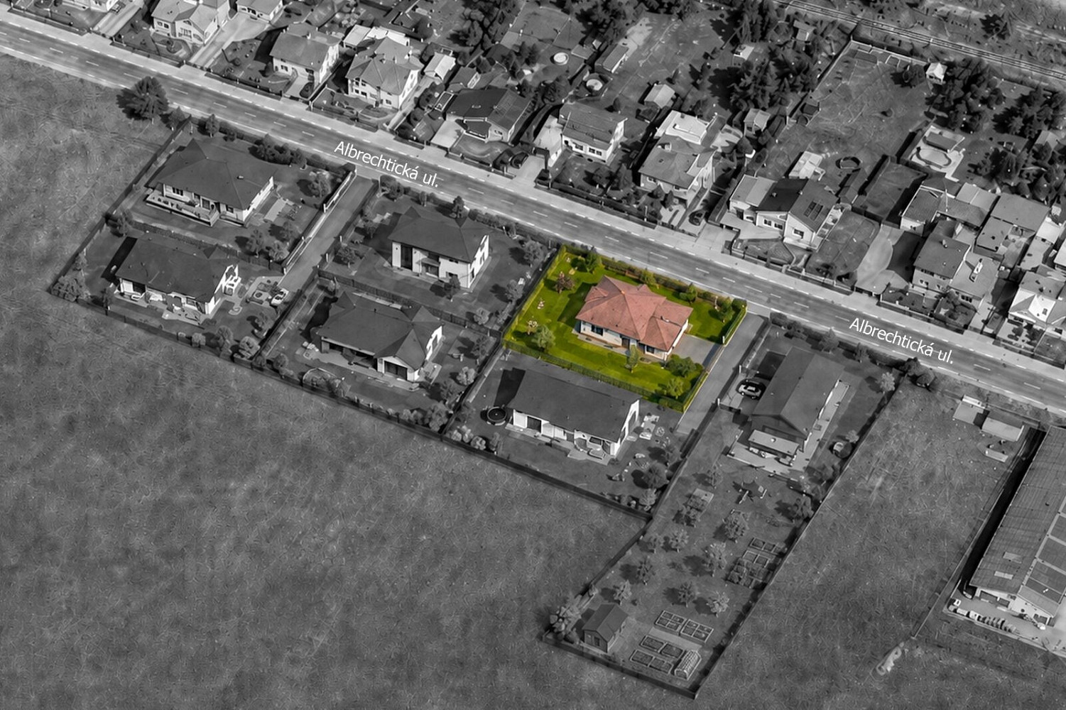 Prodej stavebního pozemku 1 278 m² – fotografie 2