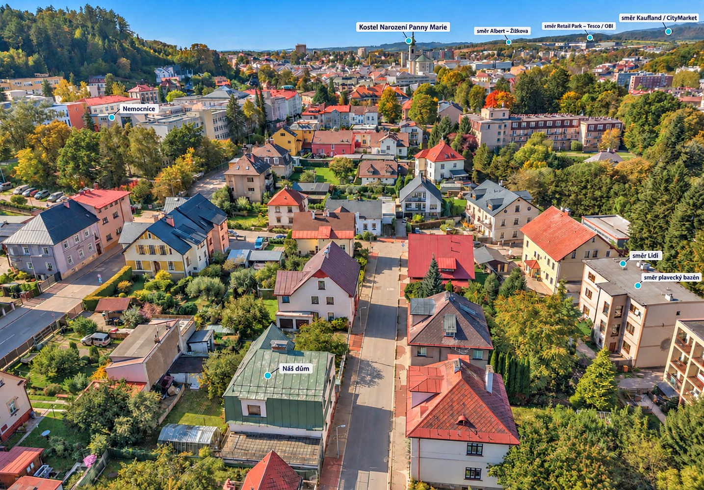 Dům – Trutnov, Kryblice – pohled 3