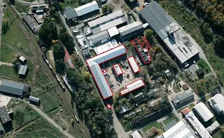 Dražba výrobních prostor 5 239 m², Pardubice - Semtín