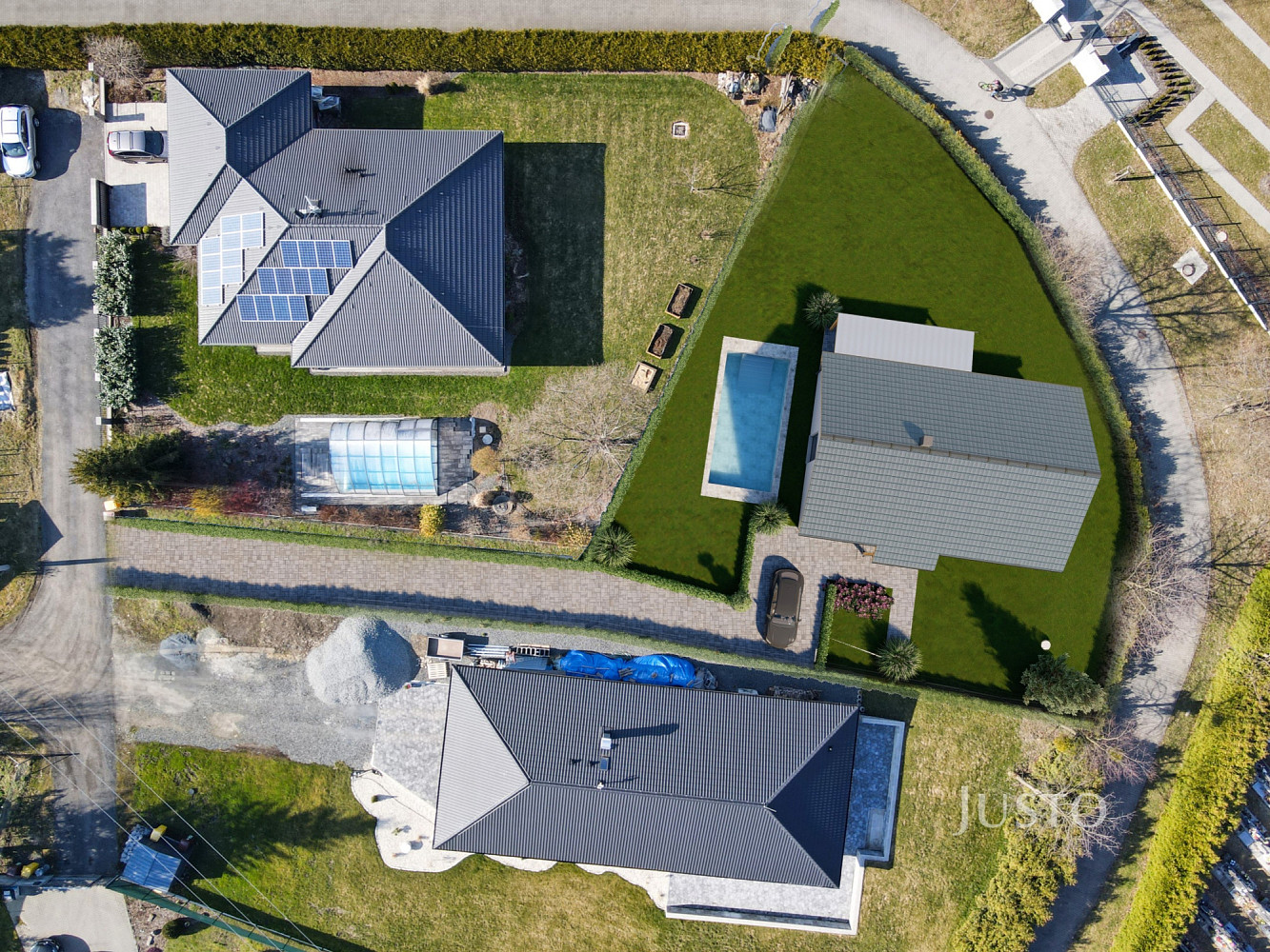 Prodej stavebního pozemku 1 088 m² – pohled 2