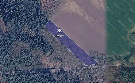 Prodej pole 4 402 m², Troskovice, okres Semily