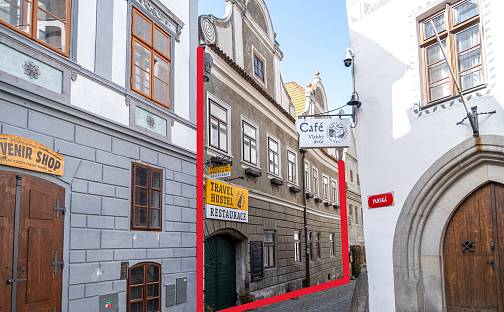 Prodej ubytovacího objektu 970 m², Soukenická, Český Krumlov - Vnitřní Město