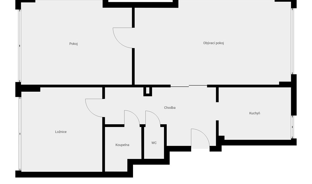 Prodej bytu 3+1 74 m², Pardubice – náhled fotky 16