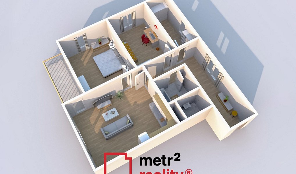 Prodej bytu 3+kk 79 m², Litovel – náhled fotky 3