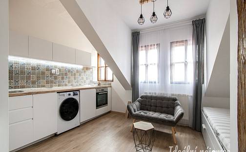 Pronájem bytu 1+kk 19 m², Holečkova, Praha 5 - Košíře