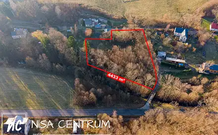 Prodej stavebního pozemku 4 433 m², Heřmanice, okres Liberec