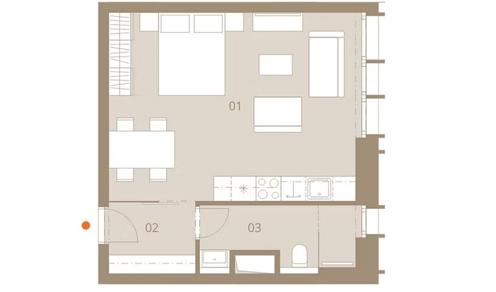Prodej bytu 1+kk 37 m², Pec pod Sněžkou – náhled fotky 4