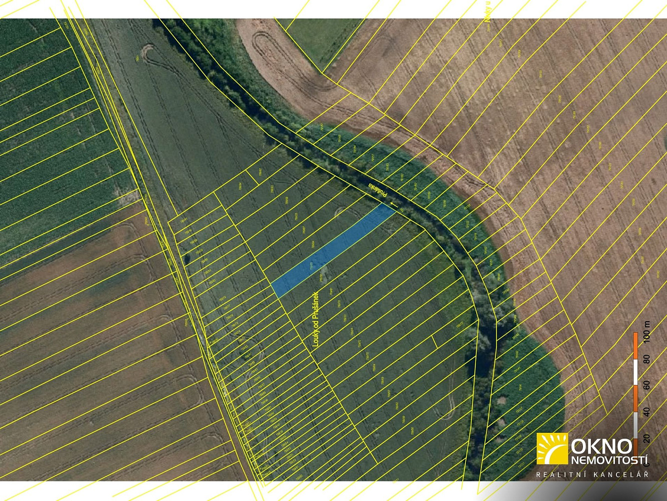 Prodej pole 3 459 m² – fotografie 2