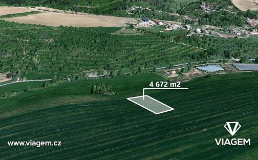 Prodej pole 1 557 m², Osvětimany, okres Uherské Hradiště