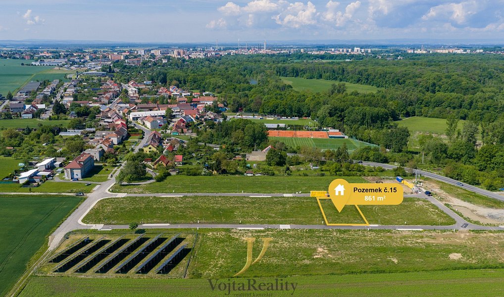 Prodej stavebního pozemku 861 m², Přerov – náhled fotky 2