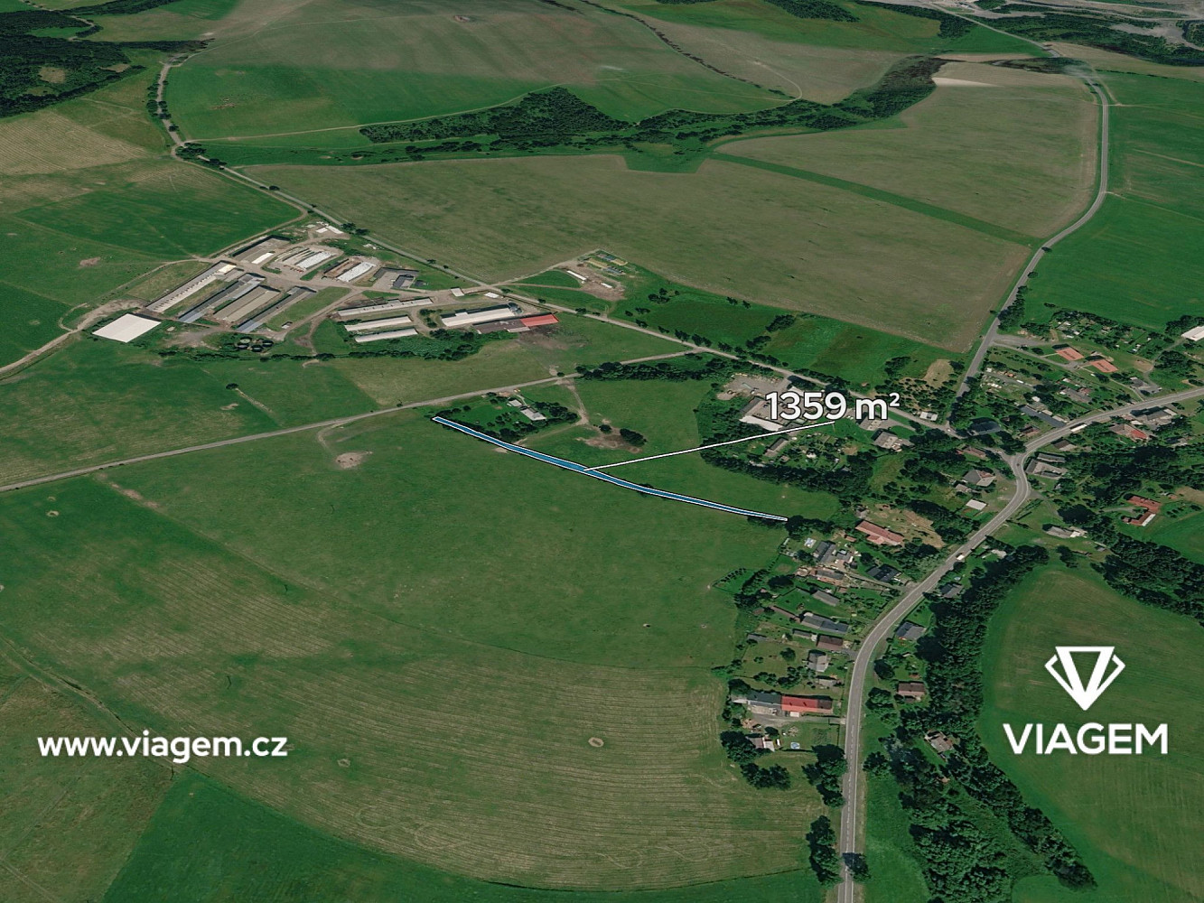Prodej pole 1 132 m²
