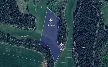 Prodej louky 10 333 m², Čmelíny, okres Plzeň-Jih