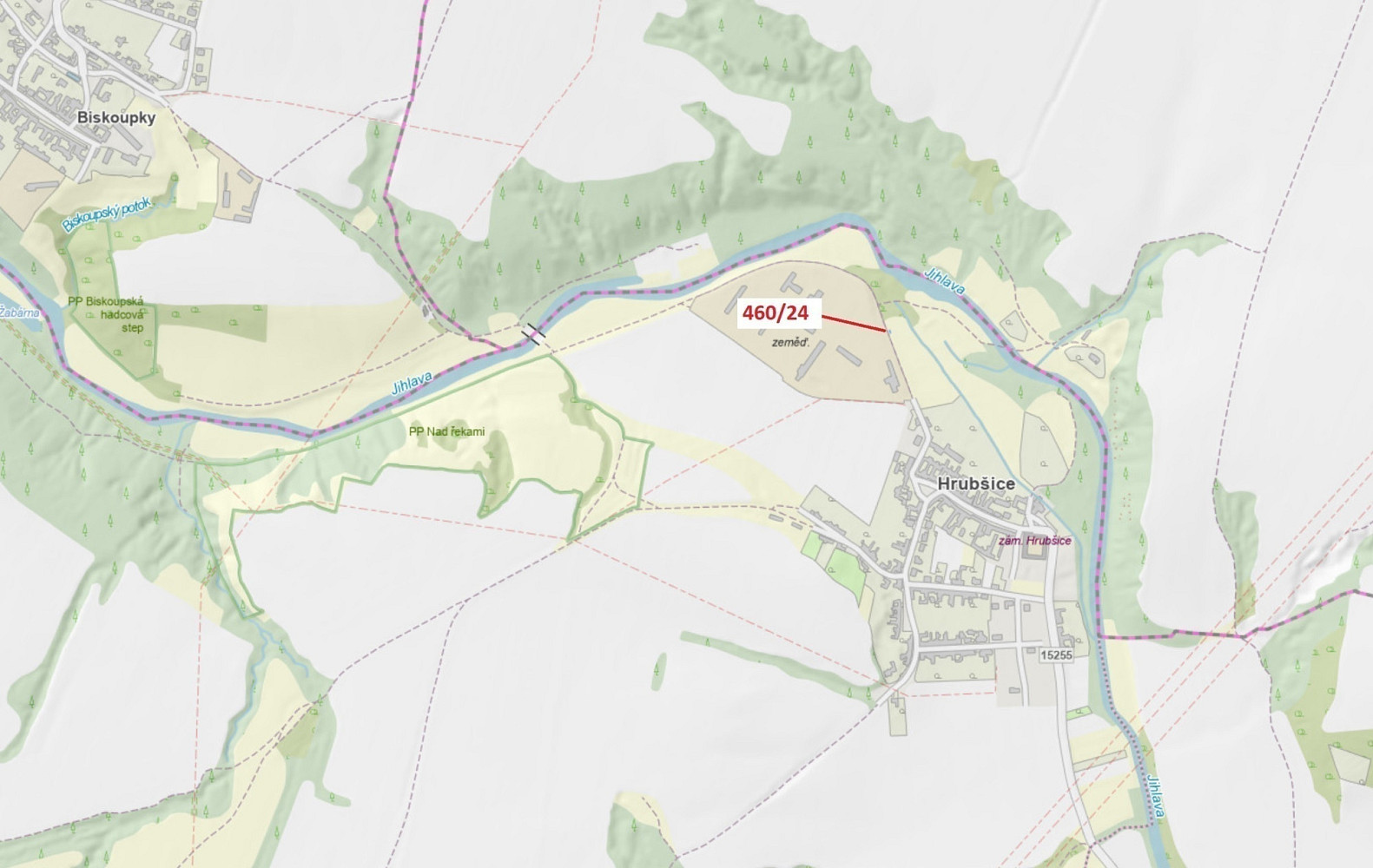 Dražba pozemku 10 m²