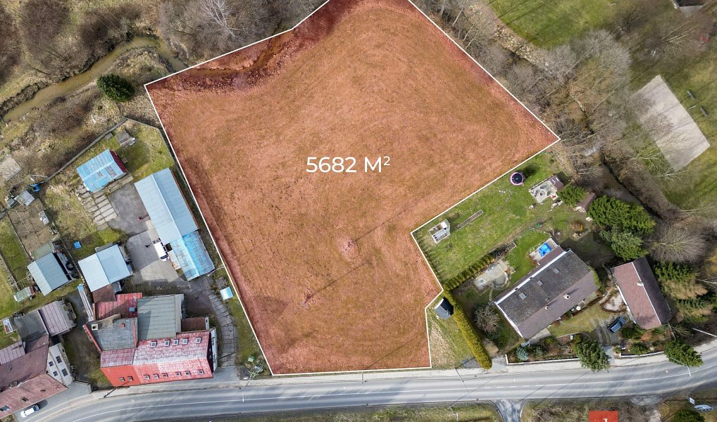 Prodej komerčního pozemku 5 682 m², Oldřichov v Hájích – náhled fotky 4
