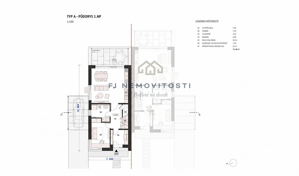 Prodej domu 147 m² s pozemkem 469 m², Dolní Roveň – náhled fotky 11